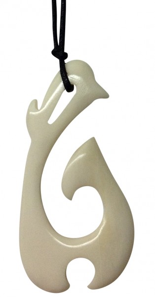 Bone Fish Hook With Barb