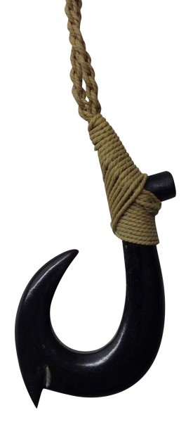 Buffalo Horn Hook Necklace