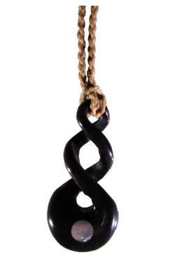 Infinity Symbol with Mother of Pearl Inlay