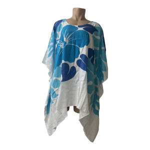 Hibiscus Sarong Top/Beach Coverup