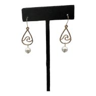 Earring with Faux Pearl