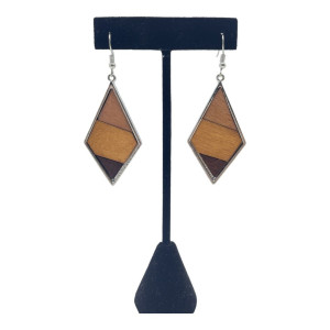 Wood Earring